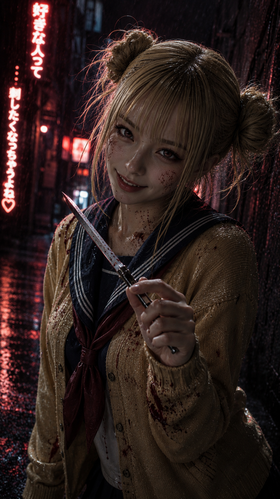 危うさと可愛さが混ざる少女像をモチーフにしたAIビジュアル実験